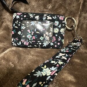 Vera Bradley Id Card holder Wristlet Wallet